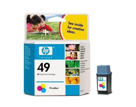 Cartridge HP 49, 51649A - originální (Barevná)