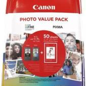 Cartridge Canon PG-540L + CL-541XL + 50 x Photo Paper GP-501, 5224B007 - originální (Černá)