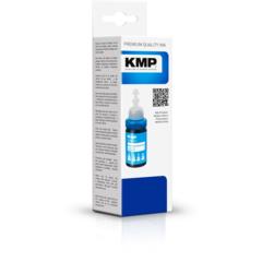 KMP kompatibilní láhev s inkoustem Epson T6732, Epson C13T67324A (Azurová)