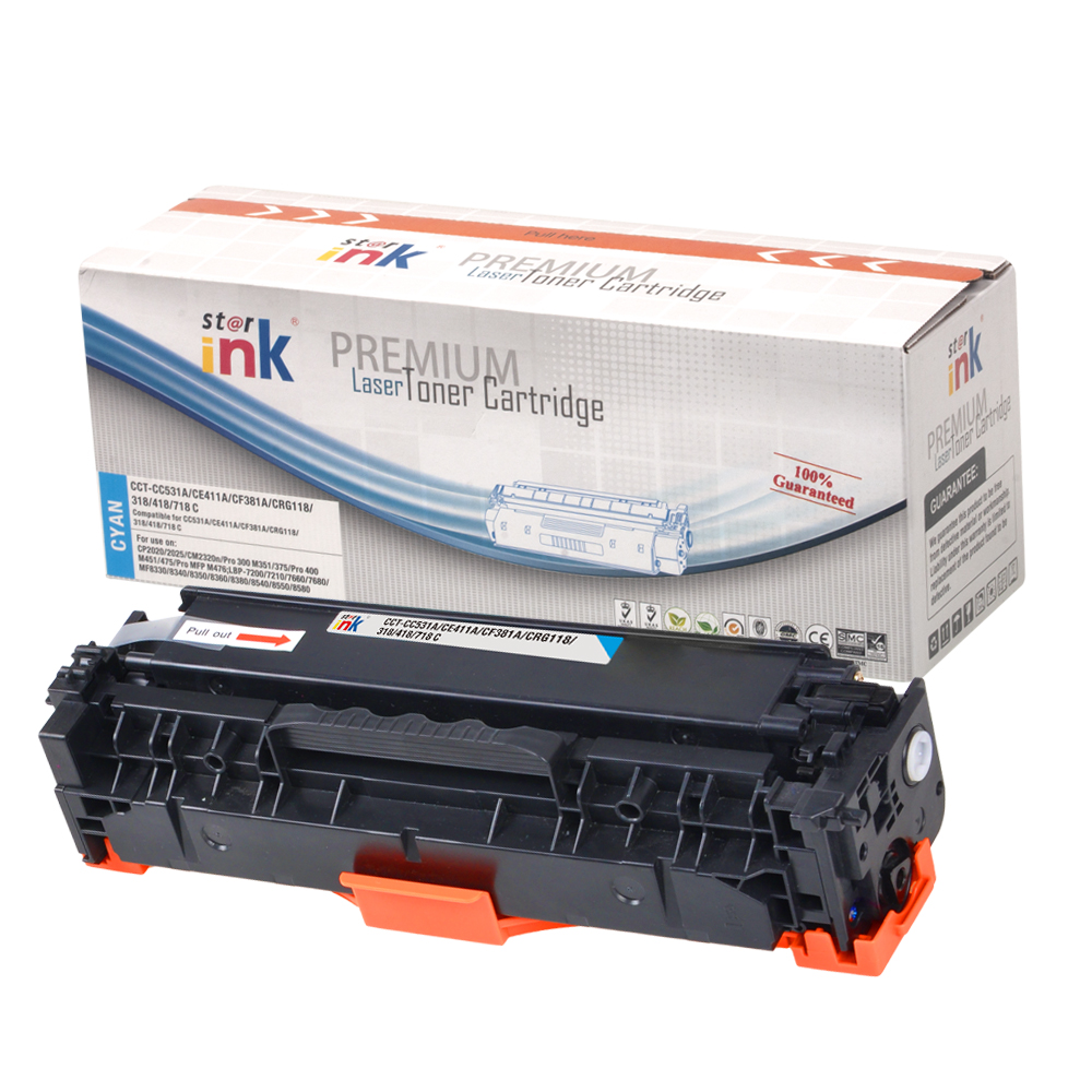 Starink Starink kompatibilní toner HP 304A, HP CC531A (Azurový)