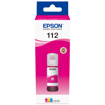 Epson 112 EcoTank Magenta ink bottle C13T06C34A