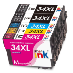 Starink kompatibilní cartridge Epson 34XL, C13T34714010 (Černá)