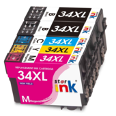 Starink kompatibilní cartridge Epson 34XL, C13T34744010 (Žlutá)