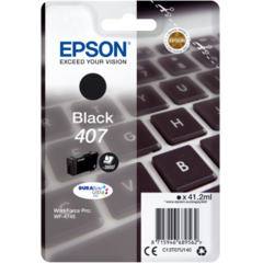 Cartridge Epson 407, C13T07U140 - originální (Černá)