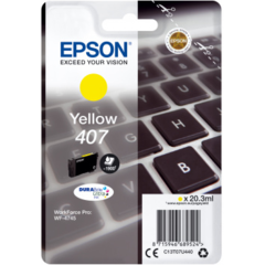 Cartridge Epson 407, C13T07U440 - originální (Žlutá)