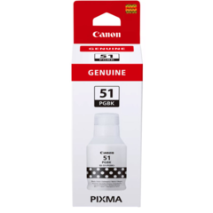 Canon GI-51PGBK, GI-51 PGBK, 4529C001, láhev s inkoustem - originální (Pigmentová černá)