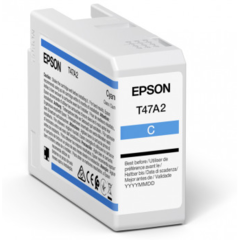 Cartridge Epson T47A2, C13T47A200 - originální (Azurová)