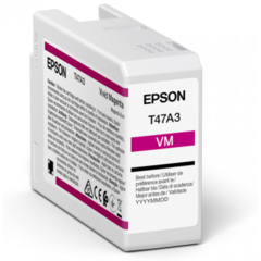 Cartridge Epson T47A3, C13T47A300 - originální (Jasná purpurová)