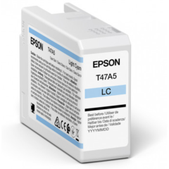 Cartridge Epson T47A5, C13T47A500 - originální (Světle azurová)