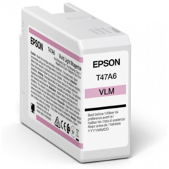 Cartridge Epson T47A6, C13T47A600 - originální (Světle jasná purpurová)