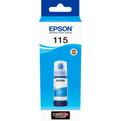 Epson 115, C13T07D24A, láhev s inkoustem - originální (Azurová)