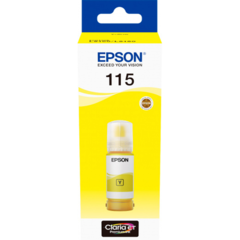 Epson 115, C13T07D44A, láhev s inkoustem - originální (Žlutá)