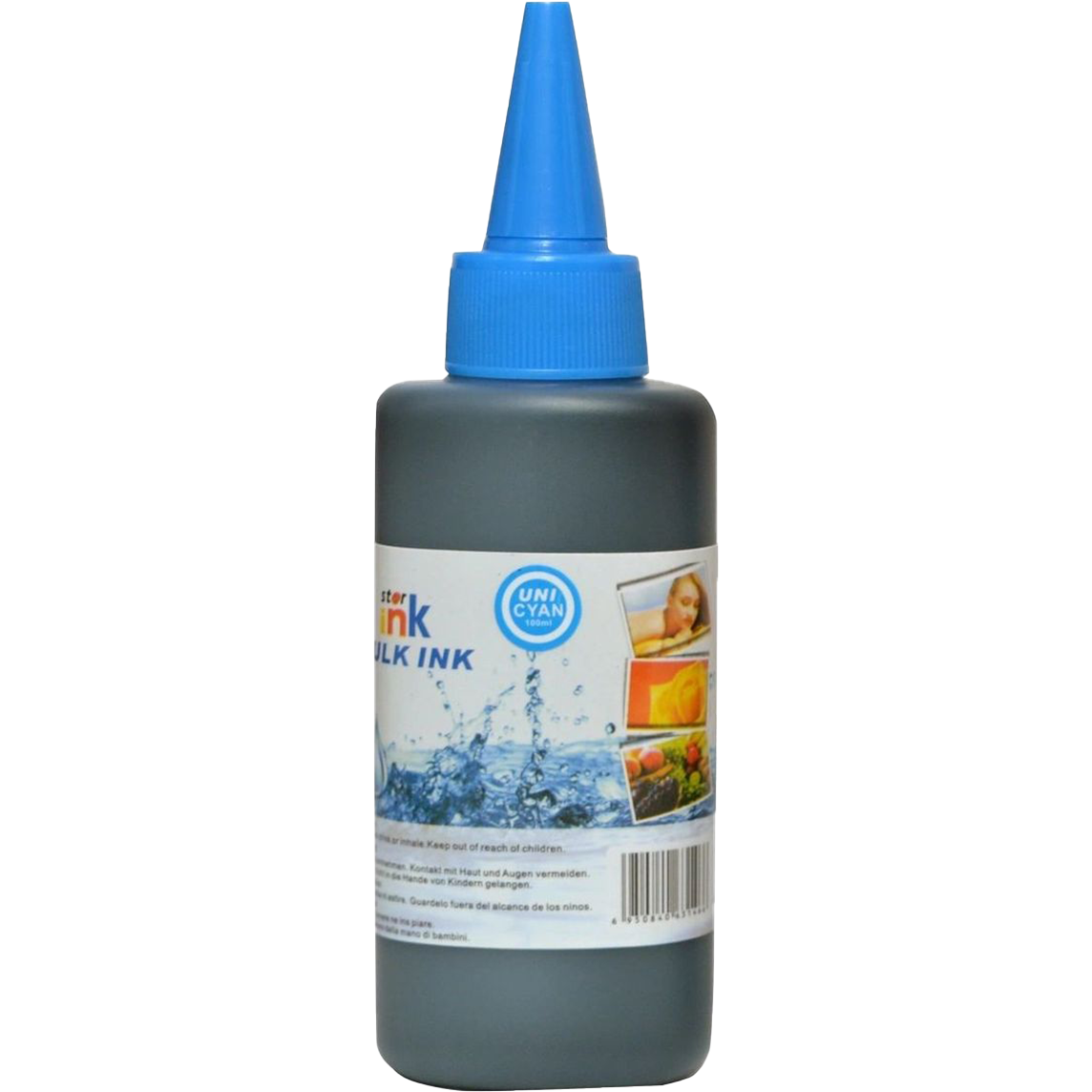 Starink Starink kompatibilní láhev s inkoustem HP 100 ml - univerzální (Azurová)