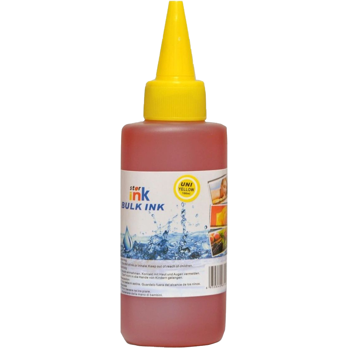 Starink Starink kompatibilní láhev s inkoustem HP 100 ml - univerzální (Žlutá)