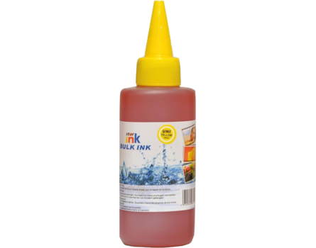 Starink kompatibilní láhev s inkoustem HP 100 ml - univerzální (Žlutá)