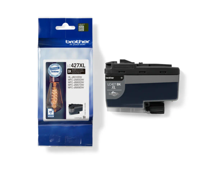 Cartridge Brother LC427XL-BK, LC-427XLBK - originální (Černá)