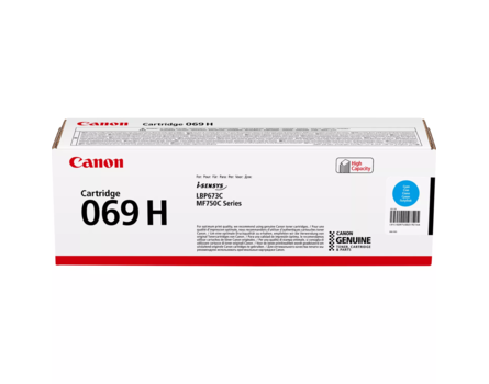 Toner Canon 069H, 5097C002 - originální (Azurový)