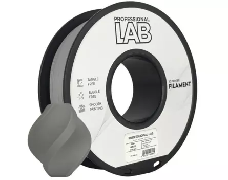PLA+ filament Professional Lab - 1 kg šedá