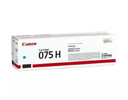 Toner Canon 075H, 6368C002- originální (Azurový)