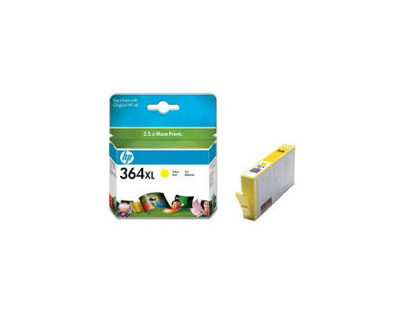 Cartridge HP 364XL, CB325EE - originální (Žlutá)  - PO EXPIRACI