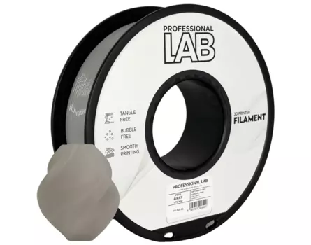 PETG filament Professional Lab - 1 kg šedá