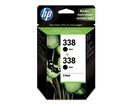 Cartridge HP 338, HP CB331EE originální 2-pack (Černá)