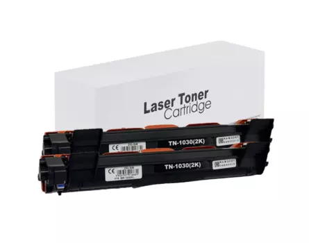 Toner Brother TN-1030 XL, TN-1050 XL, kompatibilní (Černý) 2-PACK