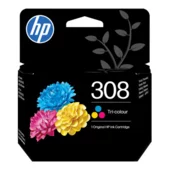 Inkoustová kazeta HP 308 tříbarevná