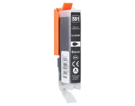 Cartridge Canon CLI-581XXL Bk - kompatibilní (Černá)
