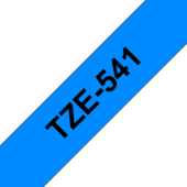 Páska Brother TZ-541 - originální (Černý tisk/modrý podklad)