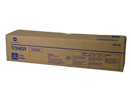 Toner Konica Minolta TN314C - originální (Azurová)