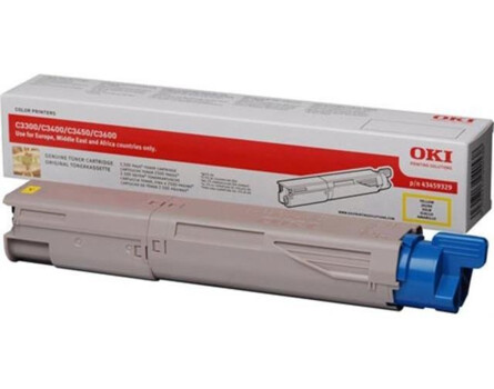 Toner OKI 43459329 - originální (Žlutý)