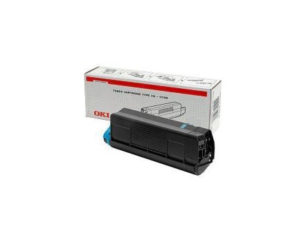 Toner OKI 43872307 - originální (Azurový)