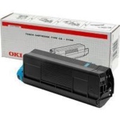 Toner OKI 43872307 - originální (Azurový)