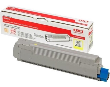 Toner OKI 43487709 - originální (Žlutý)