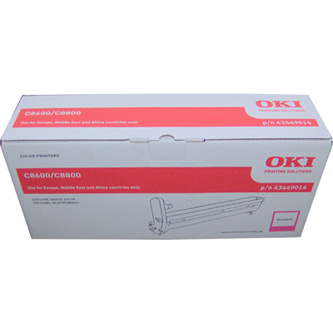 Tonery Náplně Oki Válec OKI Laser C8600, červený, 43449014, 20000s, s, O