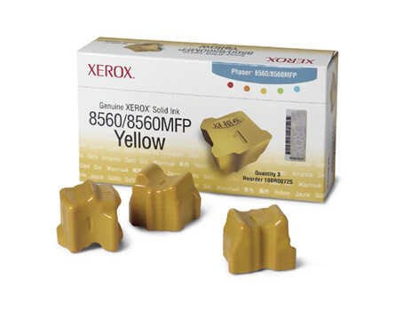 Tuhý inkoust (vosk) Xerox 108R00766 - originální (Žlutý) (3 kostky)