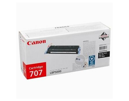 Toner Canon č.707 - CRG-707Bk (Černý) - originální