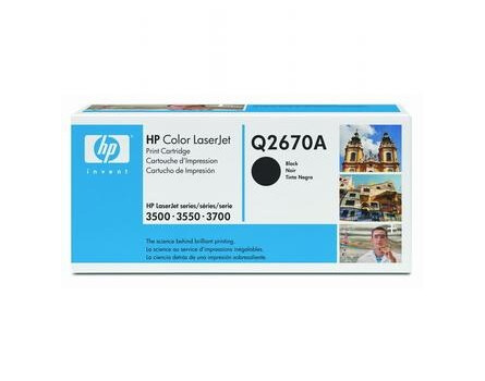 Toner HP Q2670A - originální (Černý)