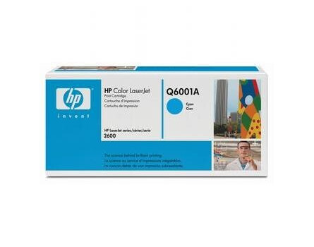 Toner HP Q6001A - originální  (Azurový)