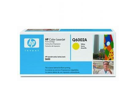 Toner HP Q6002A - originální (Žlutý)