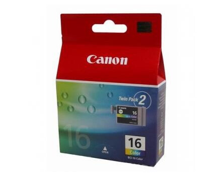 Canon BCI-16C, 9818A002, Twin-Pack (Barevné) - originální