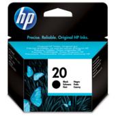 Cartridge HP 20, C6614DE - originální (Černá)