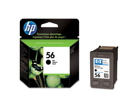 Cartridge HP 56, C6656AE - originální (Černá)