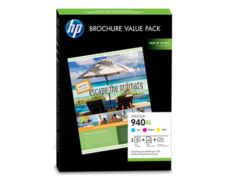 HP 940XL, CG898AE + 100 listů 210x297mm