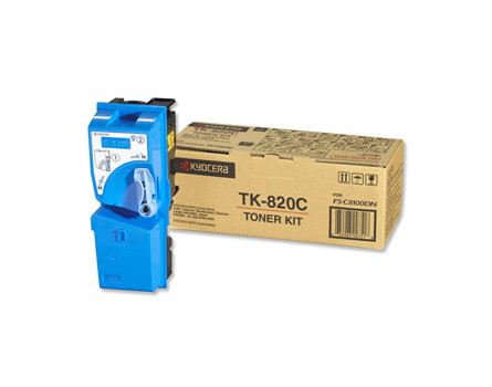 Toner Kyocera TK-820C - originální (Azurový)