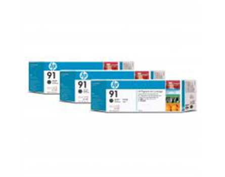 Cartridge Multi Pack HP 91, C9480A - originální (Matně černá)