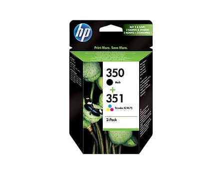 Cartridge HP 350 + HP 351, HP SD412EE (černá a barevná) - originální