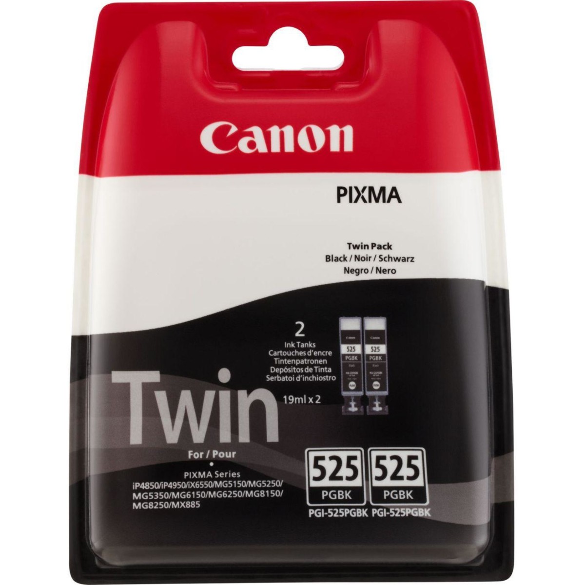 Canon PGI-525Bk Twin pack - originální