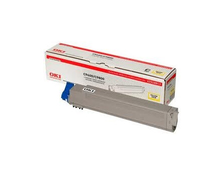 Toner OKI 43837129 - originální (Žlutý)